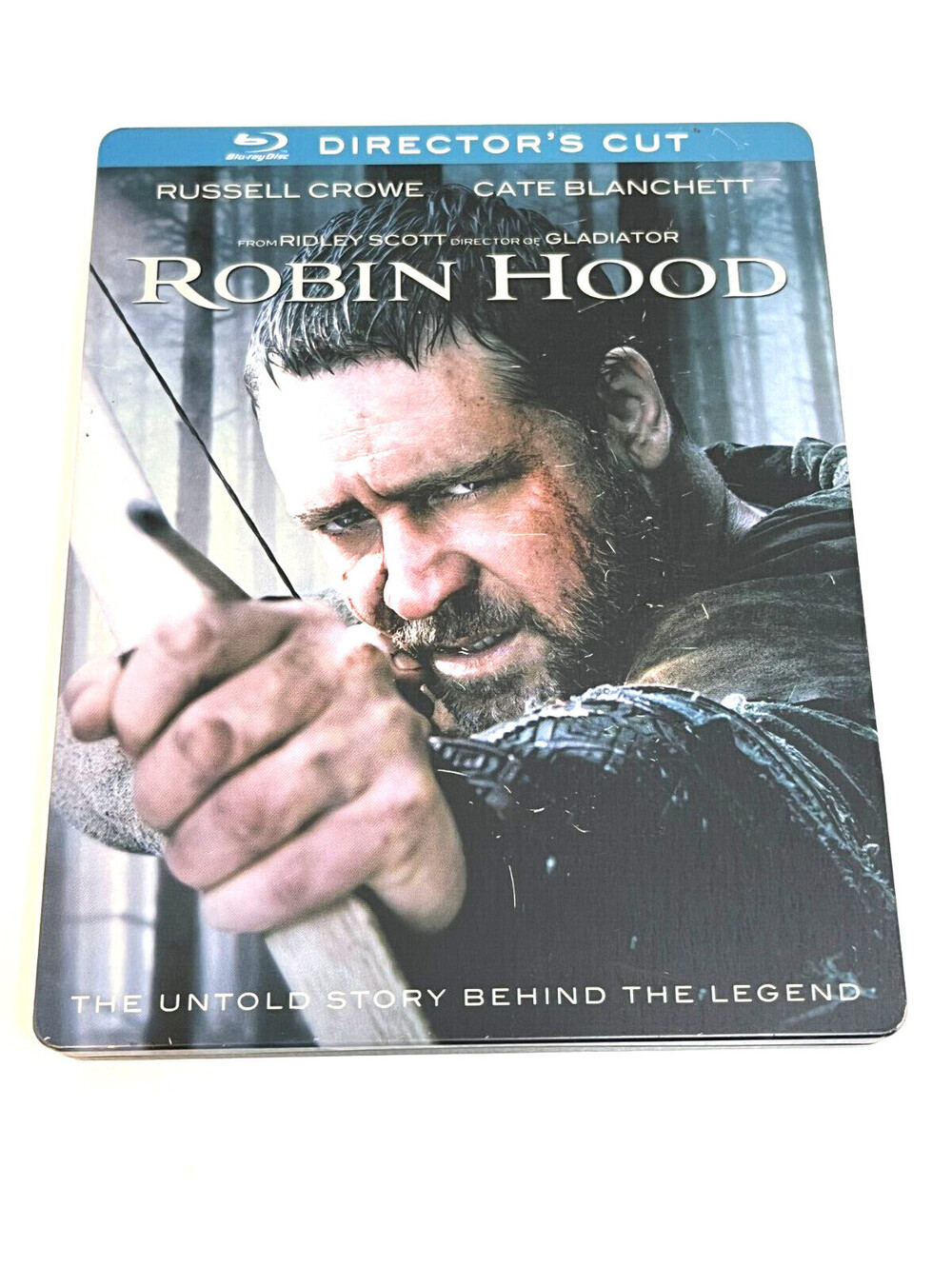 Robin Hood (Blu-ray/DVD) SteelBook - Director's Cut 2-Disc Set Rare Collectible